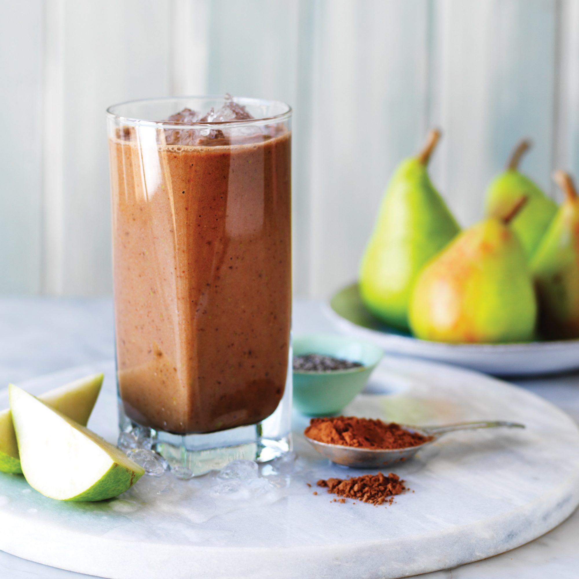 Chocolate Pear Smoothie