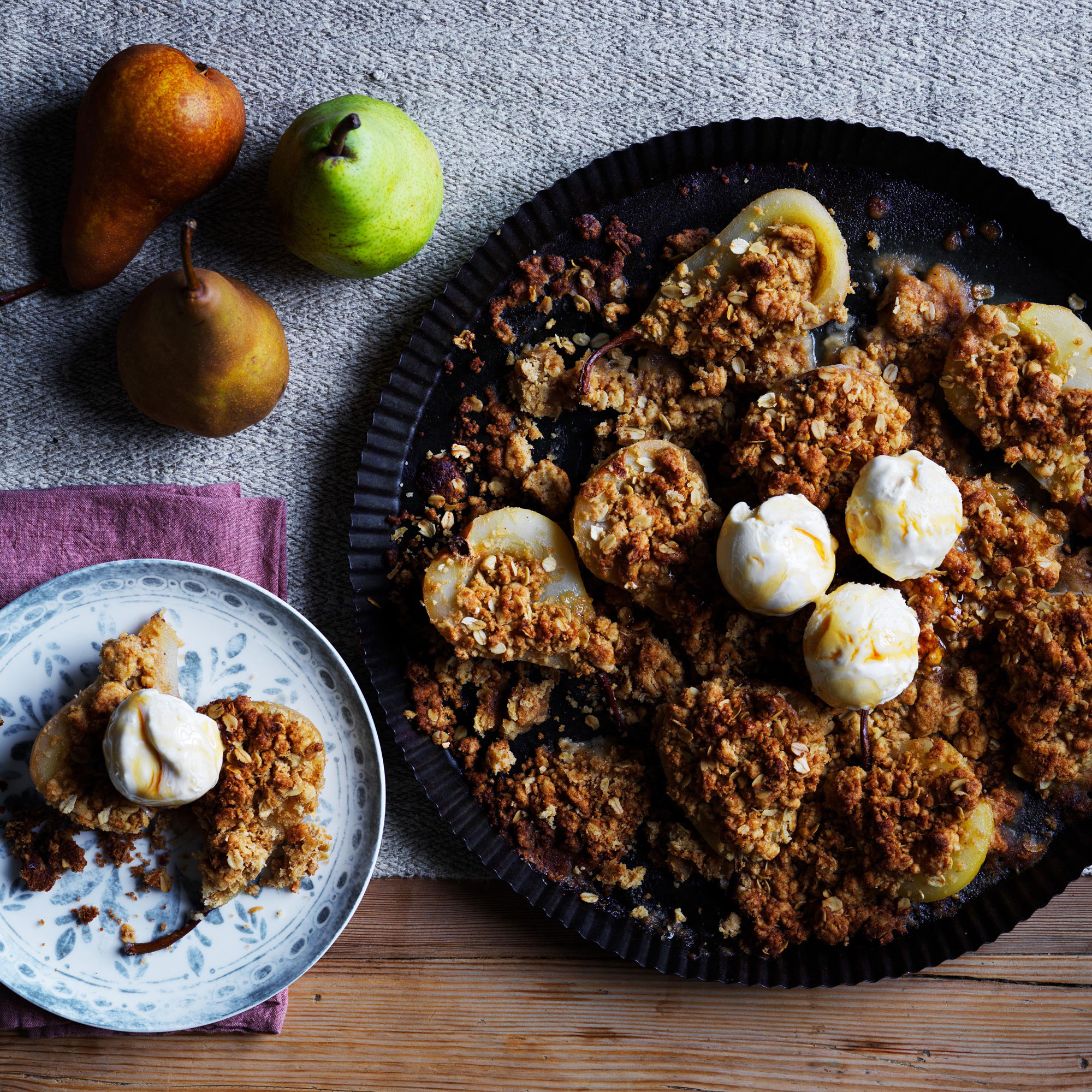 Pear Crumble